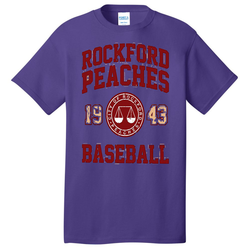 Rockford Peaches 1945 Baseball Basic T-shirt | Artistshot