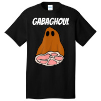 New Jersey Slang Halloween Dry Cured Meat Gabaghoul Gabagool Basic T-shirt | Artistshot