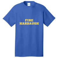 Fire Harbaugh Michigan Wolverine Basic T-shirt | Artistshot