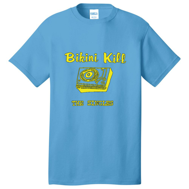 The Singles Of Bikini Kill Basic T-shirt by RandallMitchell | Artistshot