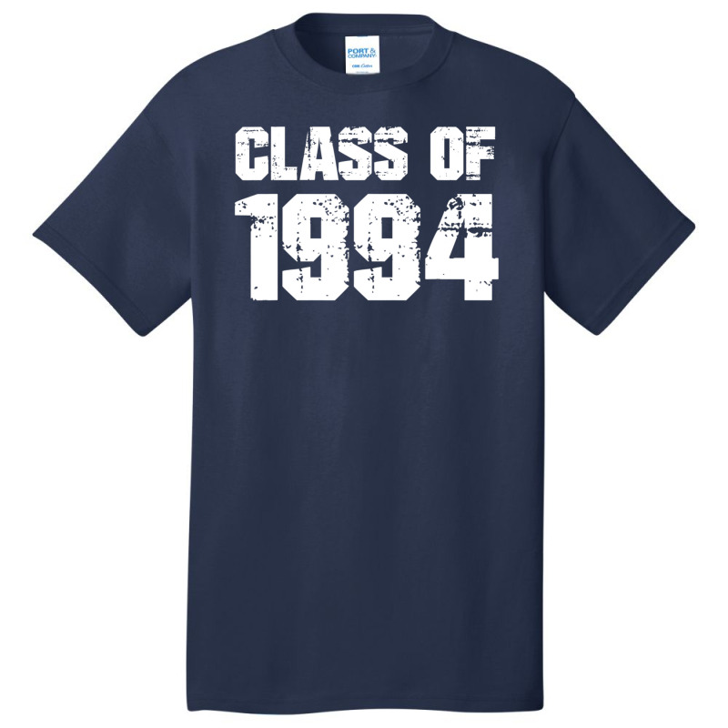 Class Of 1994 High School College Graduation Reunion Basic T-shirt by Min08 | Artistshot