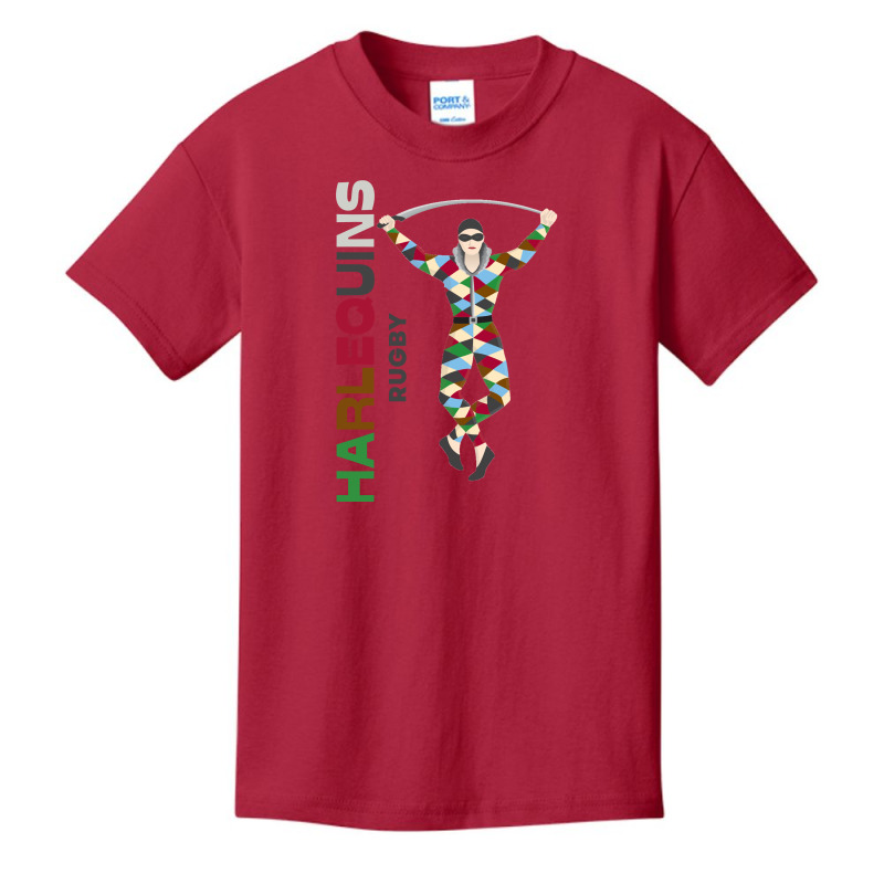 Harlequins Rugby Basic Youth T-shirt by JohnDavidMay | Artistshot