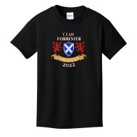 Forrester Family Reunion 2022 Scottish Clan Basic Youth T-shirt | Artistshot