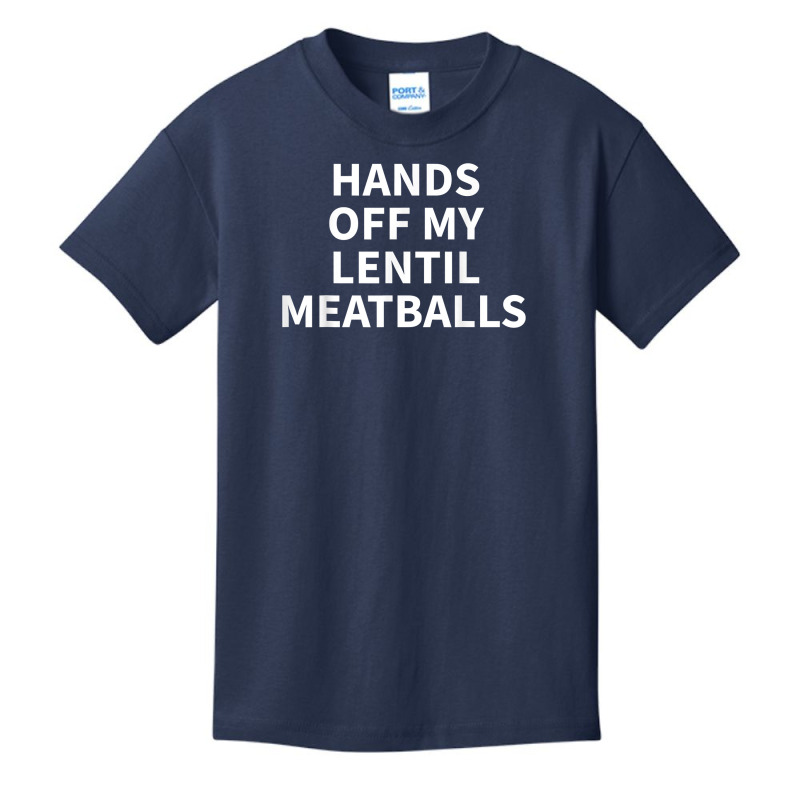 Lentil Meatball Apparel   Funny Great Meatballs Design T Shirt Basic Youth T-shirt by mosesswabyhi | Artistshot