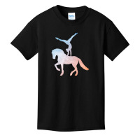 Vaulting Equestrian Sport Horse Basic Youth T-shirt | Artistshot