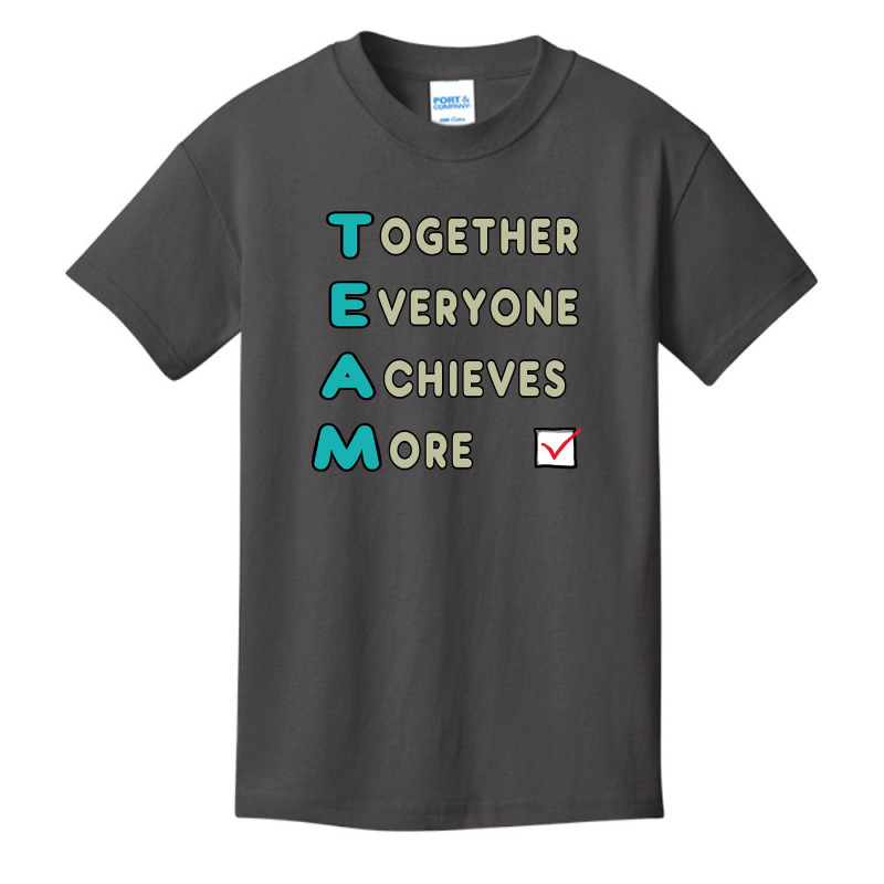 Team - Together Everyone Achieves More Basic Youth T-shirt by oatesorlandoi9eepf | Artistshot