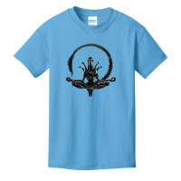 Meditating Alien Basic Youth T-shirt | Artistshot