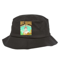 Brown Cocker Spaniel T  Shirt Dog Owner, Just Wanna Pet My Brown Cocke Bucket Hat | Artistshot