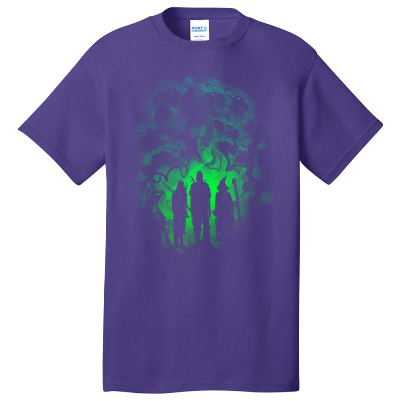 Gamer Fantasy Concept - Warrior, Archer And Wizard Basic T-shirt | Artistshot