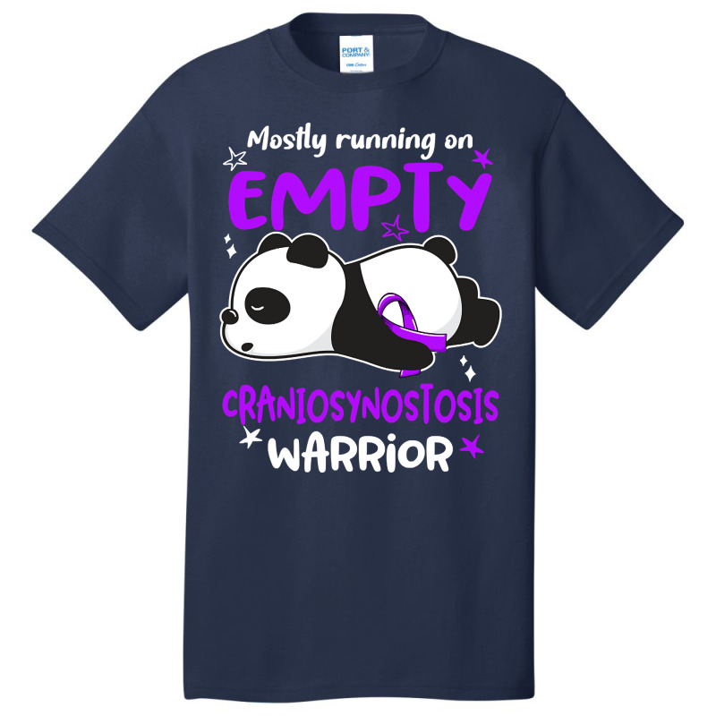 Mostly Running On Empty Craniosynostosis Warrior Basic T-shirt by mckeebeckett3l9yxd | Artistshot