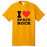 I Love Space Rock Basic T-shirt | Artistshot