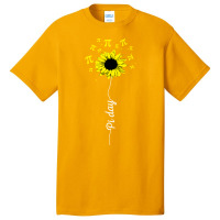 Happy Pi Day Mathematics Math Teacher Sunflower Basic T-shirt | Artistshot