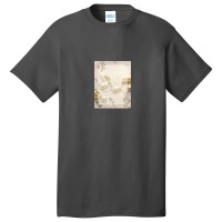 Elegant Music With Gold Notes Basic T-shirt | Artistshot