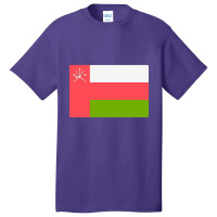 Flag Of Oman Basic T-shirt | Artistshot