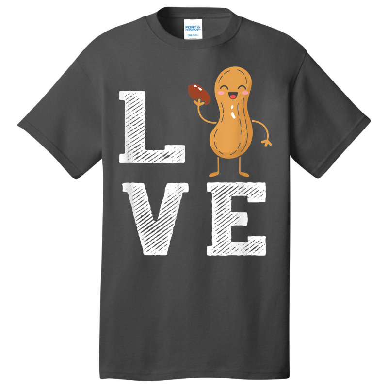 Peanut Love - Peanut Lover Funny Peanut Cute Peanut Gift Basic T-shirt | Artistshot