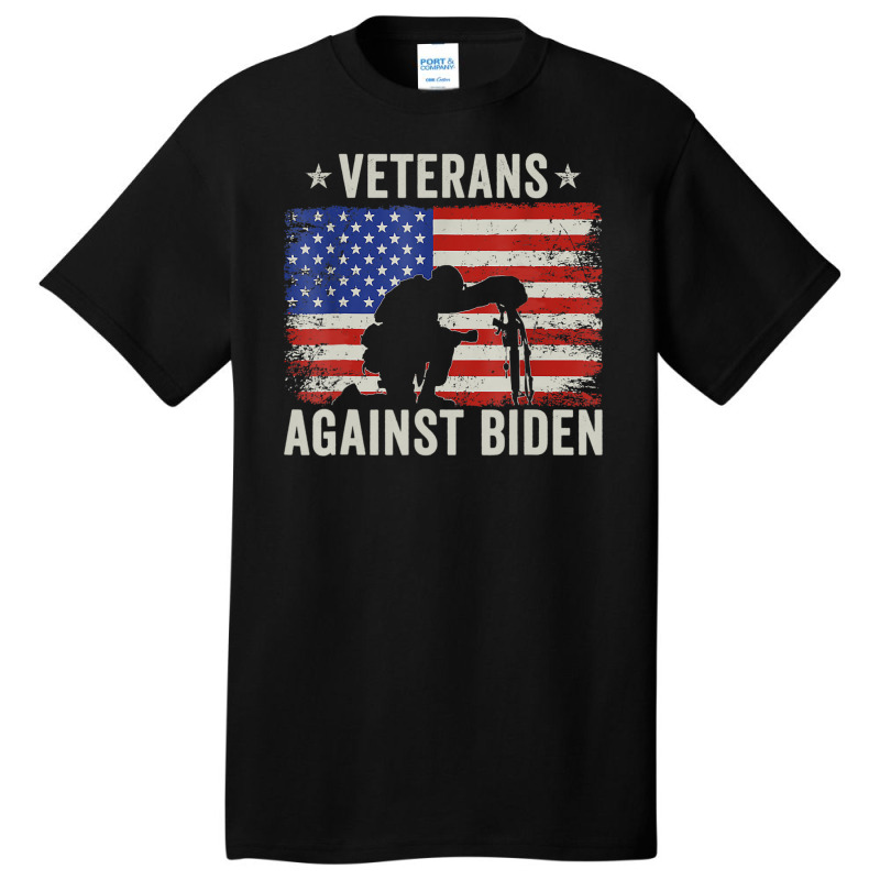 Veterans Against Say Their Names Joe Anti Biden, 4th July Basic T-shirt by Min09 | Artistshot