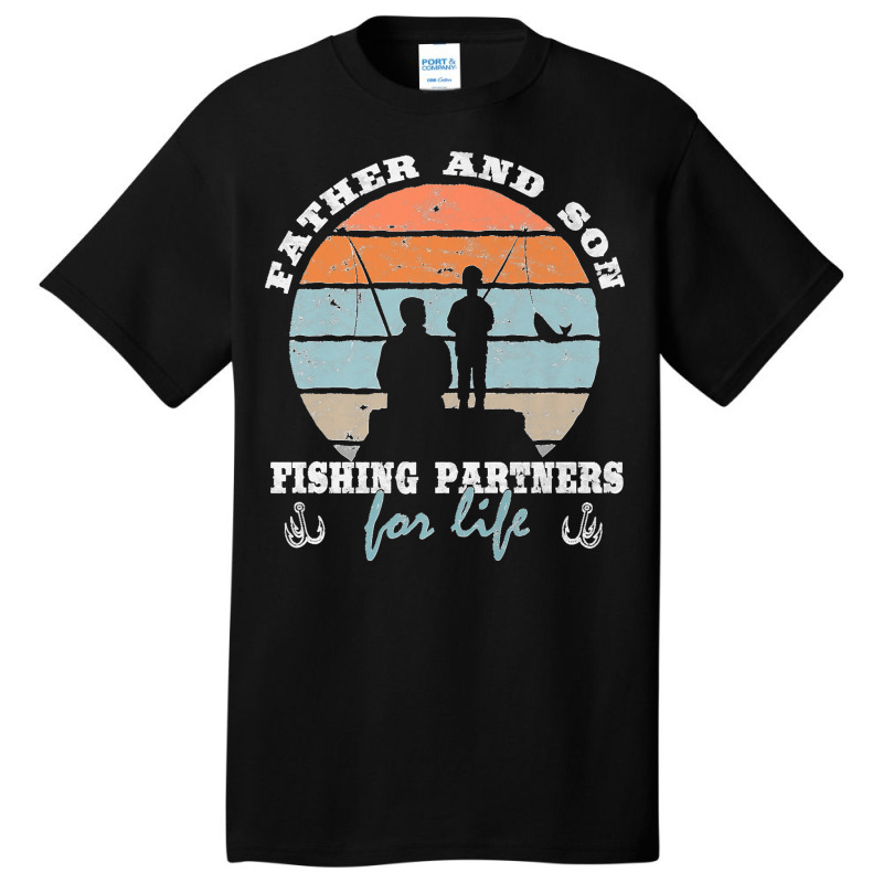 Father And Son Fishing Partners For Life Dad Son Fishing Premium Basic T-shirt | Artistshot