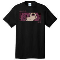 Anime Girl Eyes Japan Culture Art Japanese Aesthetic Basic T-shirt | Artistshot