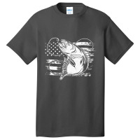 Amercian Fishing Basic T-shirt | Artistshot