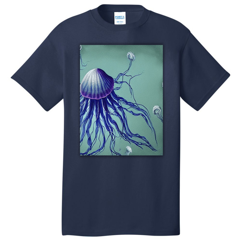 Jellyfish Artwork Digitalart Basic T-shirt | Artistshot