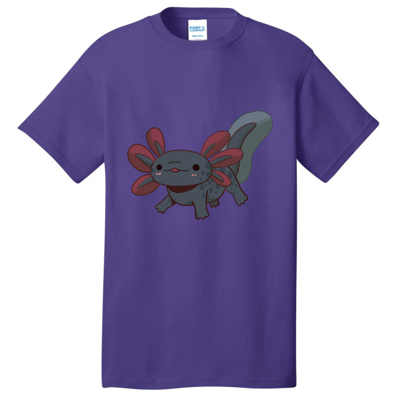 Black Axolotl Baby Basic T-shirt | Artistshot