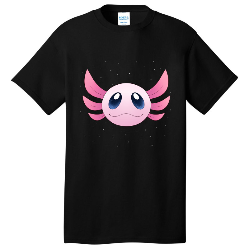 Cosmic Axolotl-6wf2q Basic T-shirt by Min08 | Artistshot