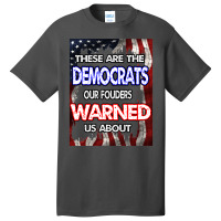 These Are The Democrats Our Founders Warned Us About . Essential T Shi Basic T-shirt | Artistshot