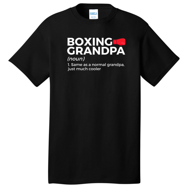 Funny Boxing Grandpa Definition Basic T-shirt | Artistshot