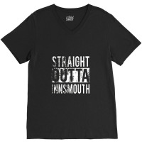 Straight Outta Innsmouth V-neck Tee | Artistshot