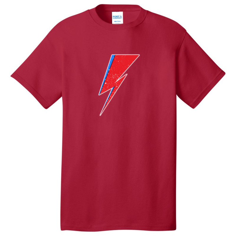 Red And Blue Thunderbolt Basic T-shirt | Artistshot