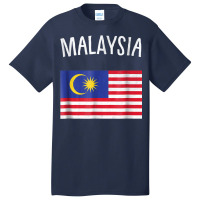 Malaysia Flag Basic T-shirt | Artistshot