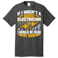 Funny Electrician Art Men Women Licensed Electrician Lineman Premium Basic T-shirt | Artistshot