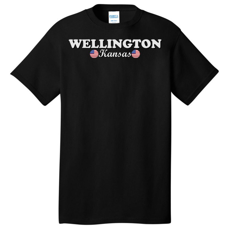 Wellington Kansas Basic T-shirt | Artistshot