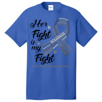 Schizophrenia Awareness Her Fight Is My Fight Basic T-shirt | Artistshot