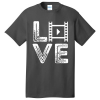 Filmmaker Love Film Producer Film Director Cameraman Basic T-shirt | Artistshot