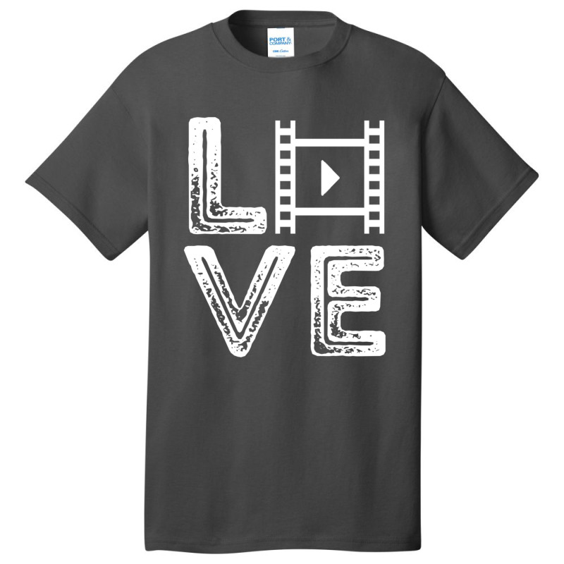 Filmmaker Love Film Producer Film Director Cameraman Basic T-shirt by SuzanneElaineSehorn | Artistshot