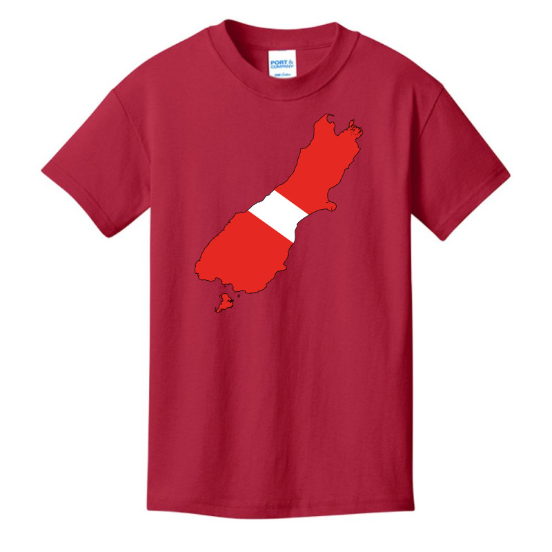 South Island Diver Down Flag Basic Youth T-shirt by declangreenwood | Artistshot