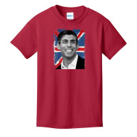 Rishi Sunak - British Prime Minister, Conservative Leader Basic Youth T-shirt | Artistshot