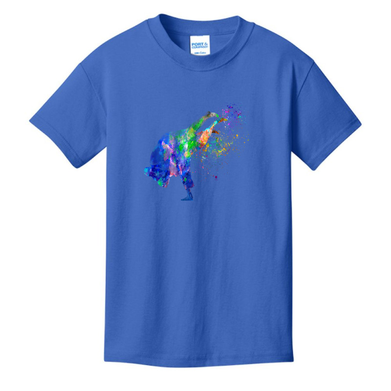 Watercolor Martial Art-rf5du Basic Youth T-shirt | Artistshot