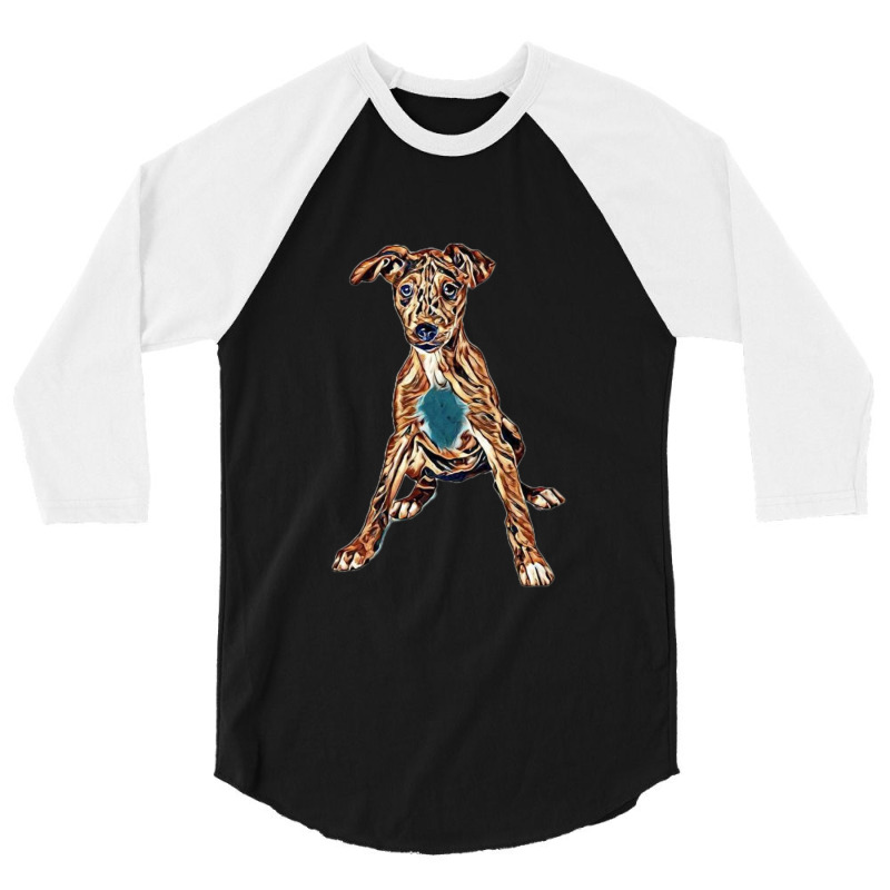 Australian Cattle Dog Puppy M 3/4 Sleeve Shirt by Kemnabi | Artistshot