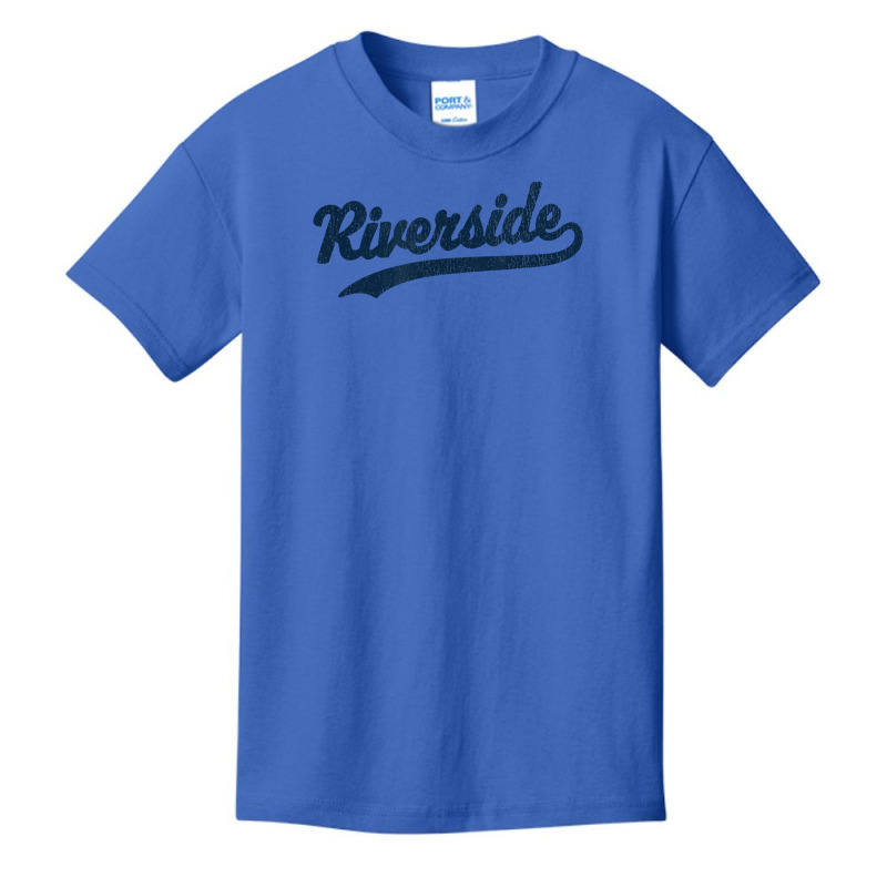 Riverside California Ca Vintage Sports Graphic T Shirt Basic Youth T-shirt by marge3nstbo | Artistshot