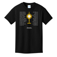 Anima Christi Tshirt Soul Of Christ Sanctify Catholic Latin Basic Youth T-shirt | Artistshot