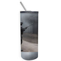 Last Soldier Skinny Tumbler | Artistshot