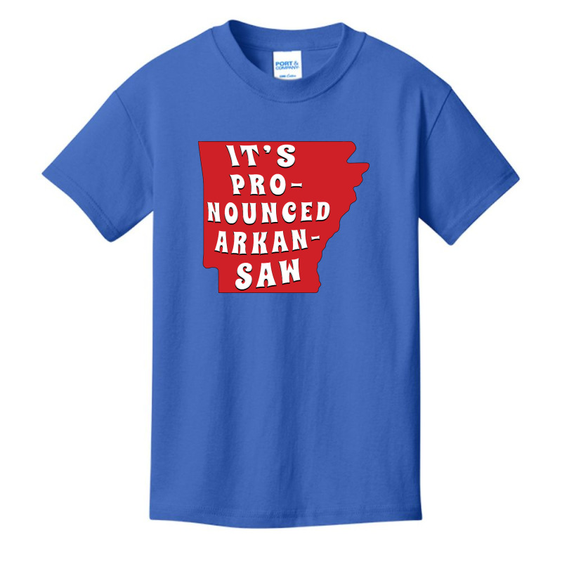 It's Pronounced Arkansas Basic Youth T-shirt by greggjvandervor | Artistshot