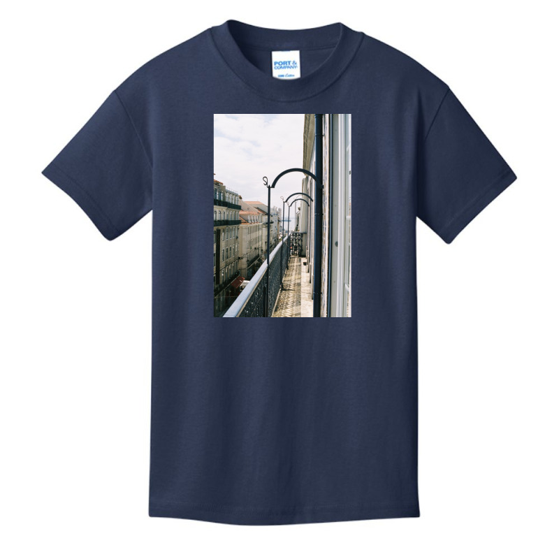 Hotel Lookout In Lisbon Portugal Basic Youth T-shirt by AcostaLopezJuan | Artistshot