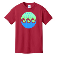 Save The Ocean Stop The Pollution Of Our Waters Basic Youth T-shirt | Artistshot