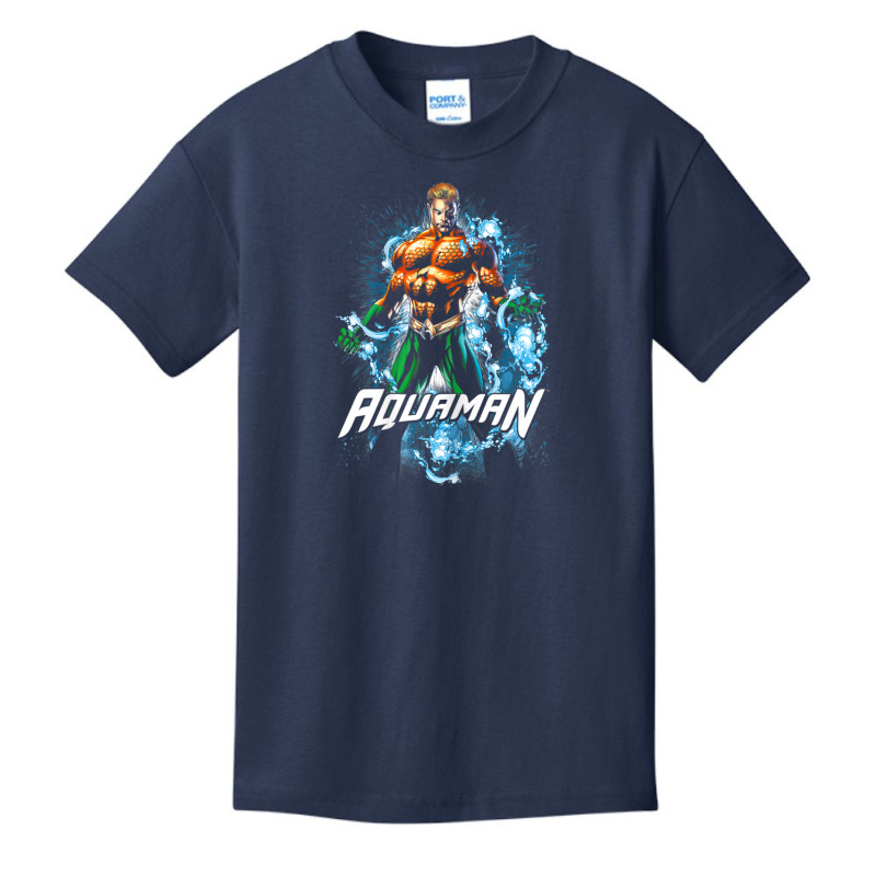 Aqua.man Water Powers Basic Youth T-shirt by pancakesthedude | Artistshot