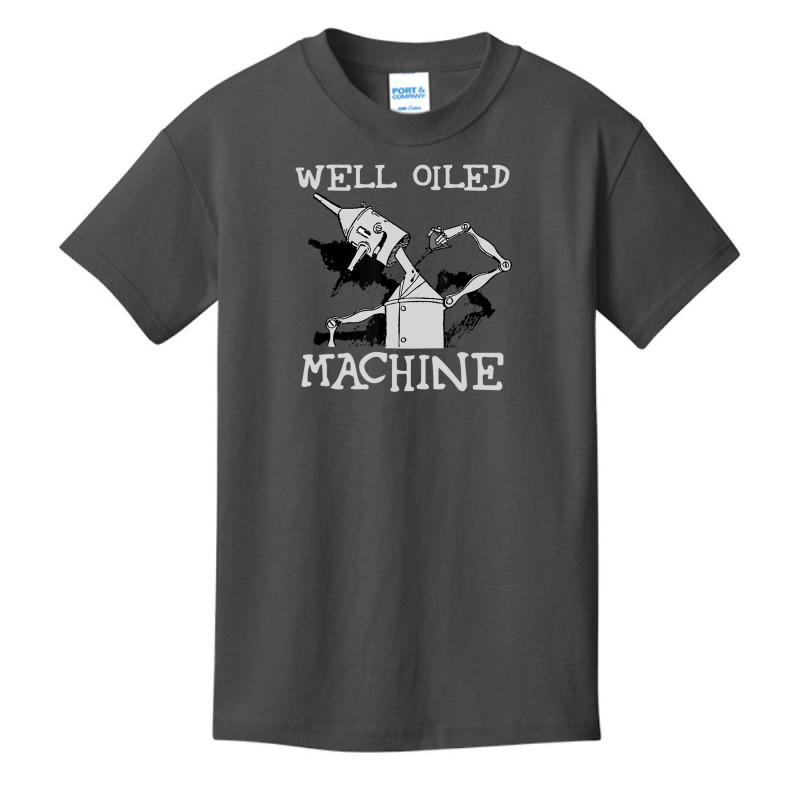 Tin Man Art-well Oiled Machine Retro Wizard Of Oz Basic Youth T-shirt | Artistshot