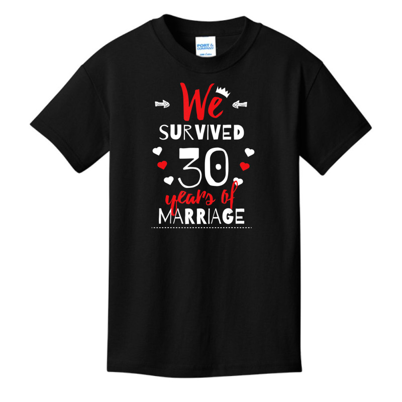 Funny 30th Wedding Anniversary Gifts For Couples Basic Youth T-shirt | Artistshot