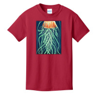 Jellyfish Artwork Ocean Basic Youth T-shirt | Artistshot